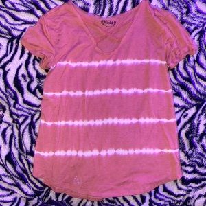Size small coral tee shirt